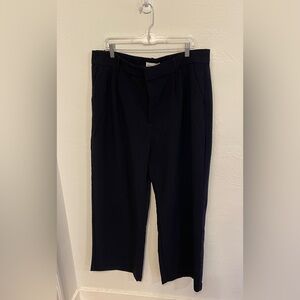 Abercrombie & Fitch Tailored Wide Leg Pants